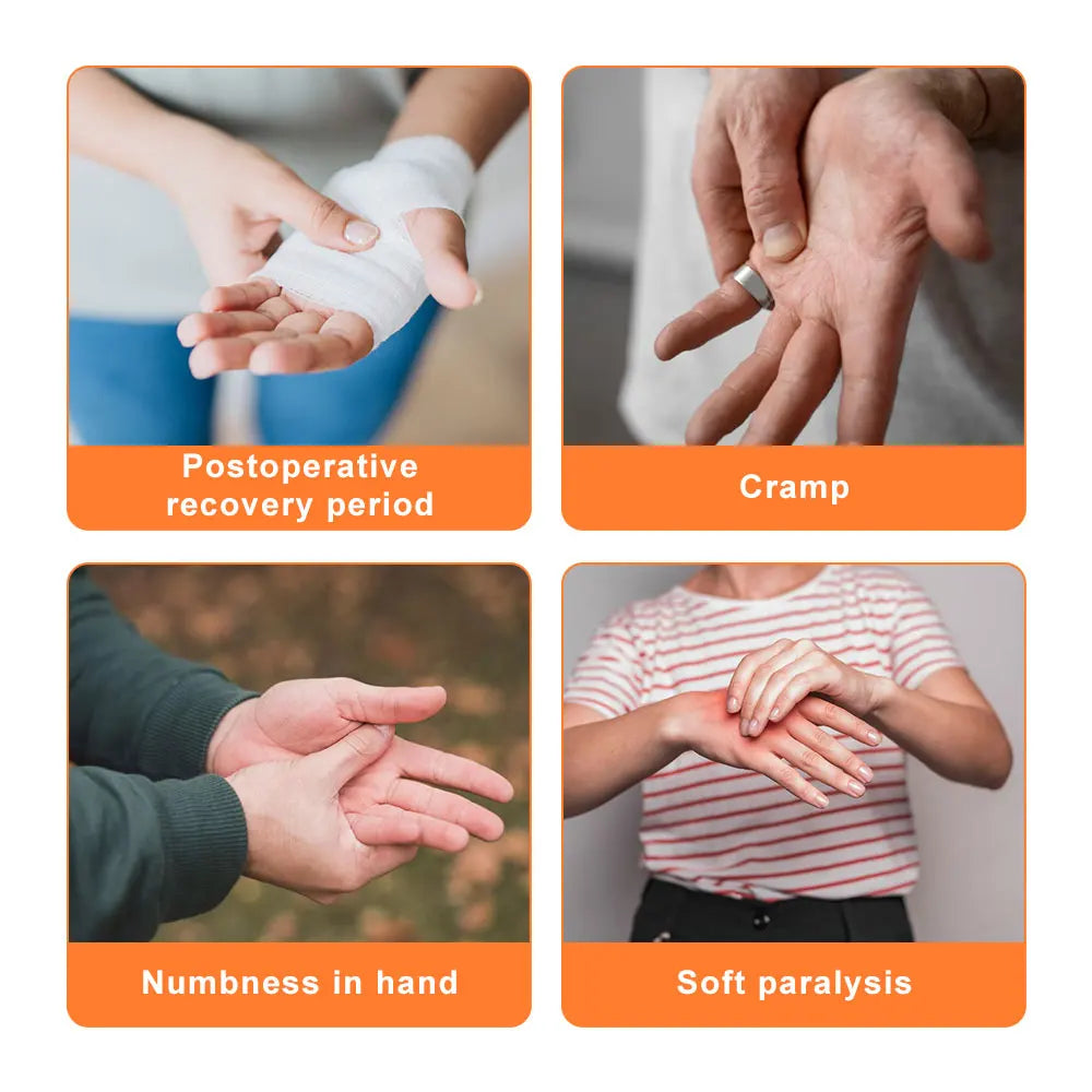 Portable Hand Rehabilitation Robot Rehabilitation Training Glove Hemiplegia Devices Stroke Recovery Equipment Hand Trainer