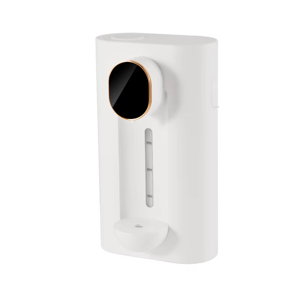 Inductive Mouthwash Dispenser Wireless Smart Magnetic Base LED Screen Display Wall Mounted Automatic Mouth Get 2 Cups