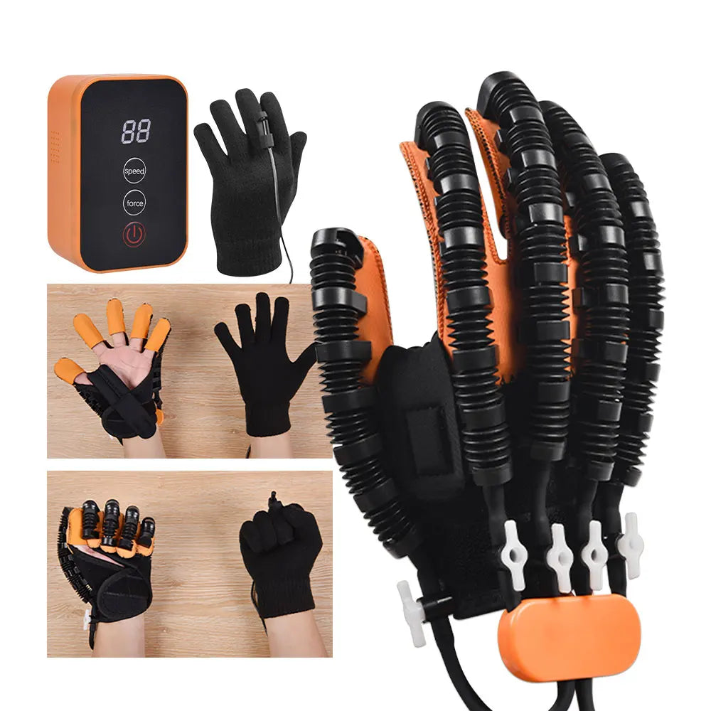 Portable Hand Rehabilitation Robot Rehabilitation Training Glove Hemiplegia Devices Stroke Recovery Equipment Hand Trainer