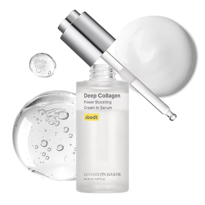 Silk Collagen Peptide Ampoule Serum Korean Care Set Deep Collagen Moisturizer Serum Retinol Power Capsule Cream Women Face Care