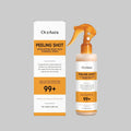 Kojic Acid Turmeric Foot Peeling Spray Dead Skin Remover Callus Softener Odor Control Repair Dry Crack Foot Exfoliating Spray