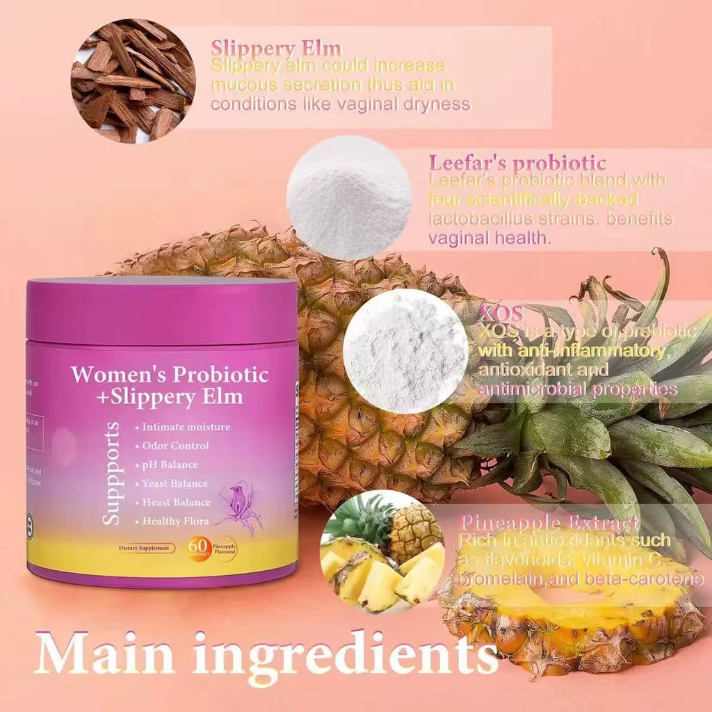 Supply Probiotic Gummies for Women Slippery and Elm Women'S Probiotic Gummies