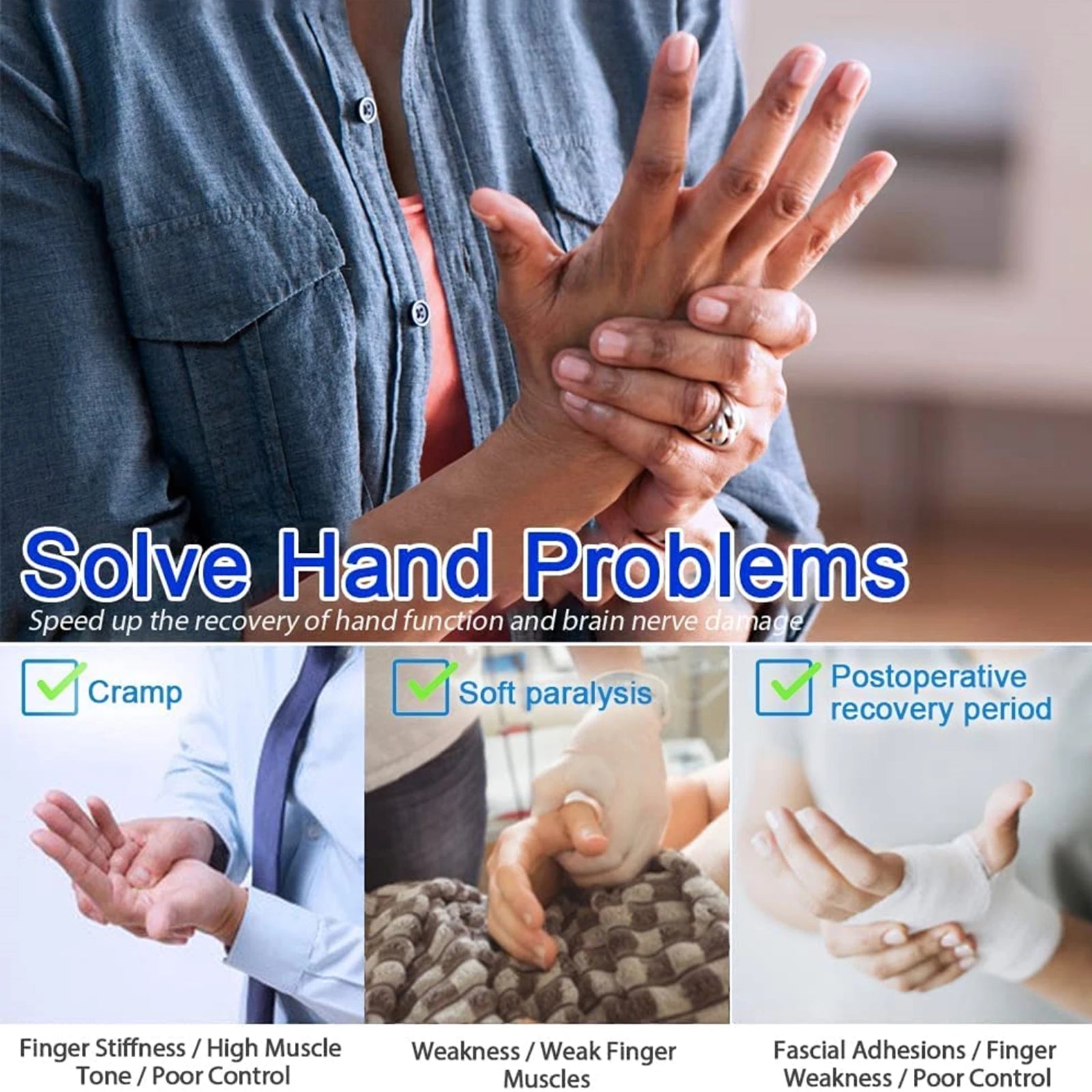 Rehabilitation Robot Glove Hand Finger Training Gloves Stroke Hemiplegia Devices Rehabilitation Hand Function Recovery