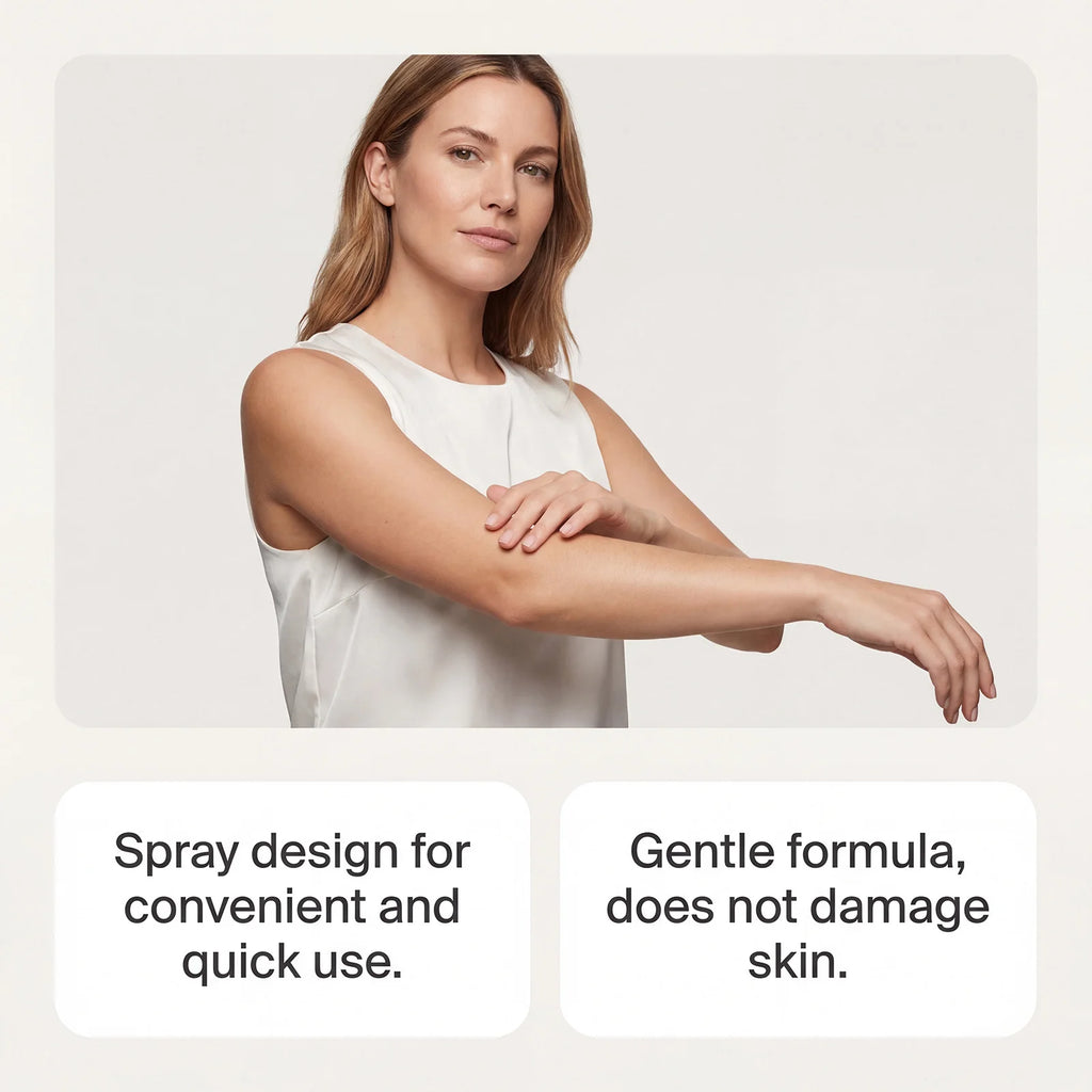 Full Body Hair Removal Spray Soothing Redness Inhibit Hair Growth Moisturizing Smoothing Refreshing Painless Hair Removal Spray